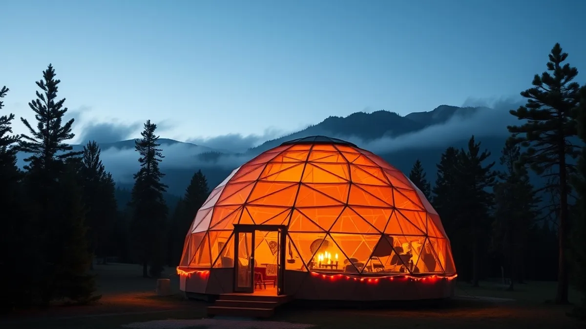 glamping stay