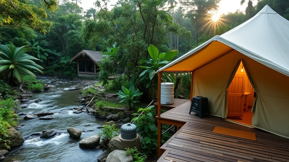 eco-friendly glamping