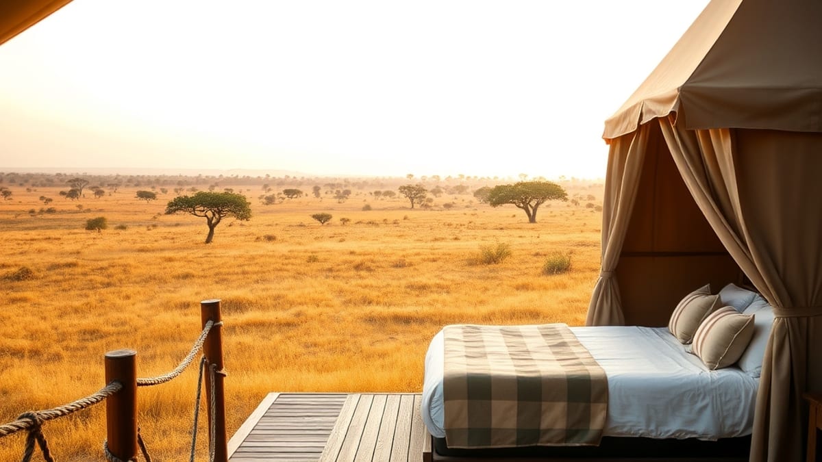 tented lodge vs permanent lodge