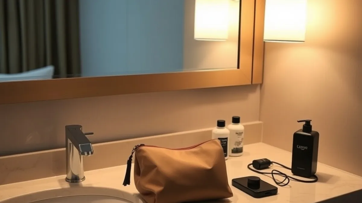 what to pack for a hotel stay